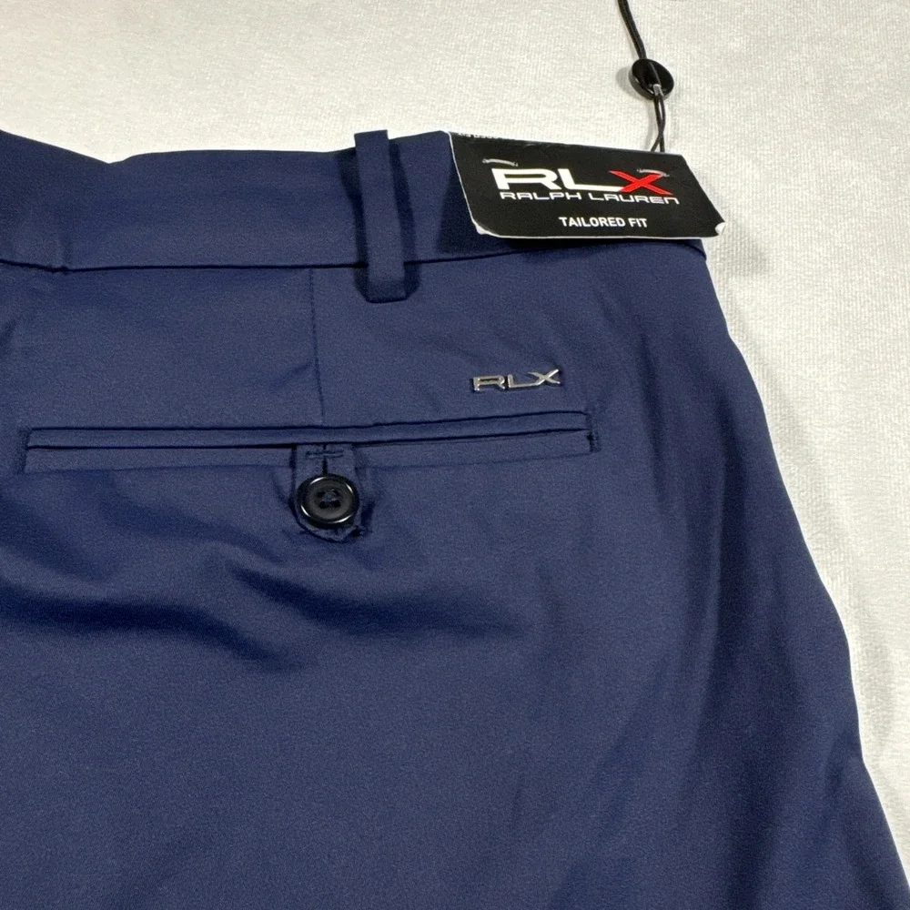 RLX‎  Ralph Lauren Pants Mens 42x30 Navy Tailored Fit Performance Golf NWT $125